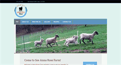 Desktop Screenshot of annarosefarm.com